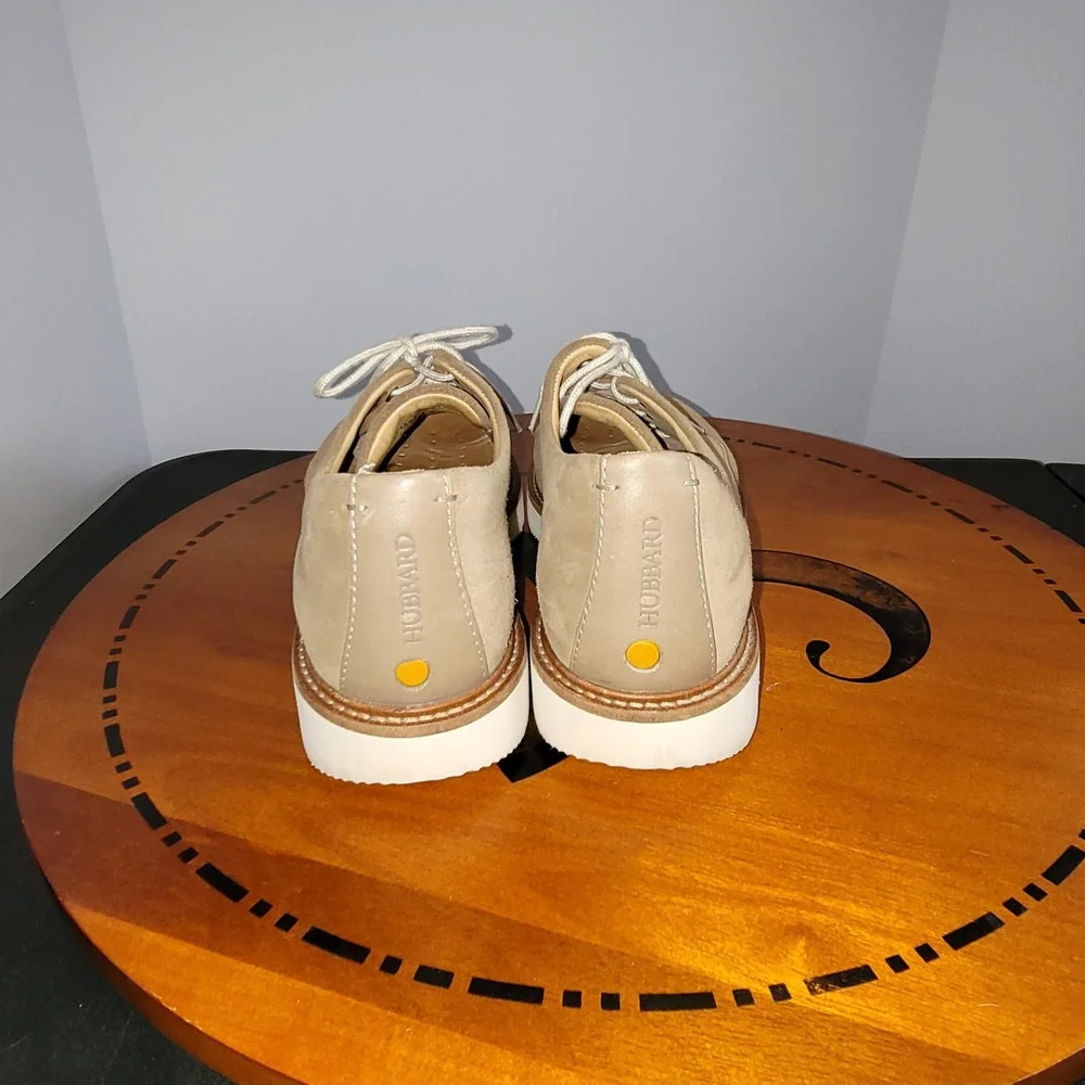 Samuel Hubbard Hubbard Free Tan Suede Derby Shoes Vibram Sole Mens M1100-004